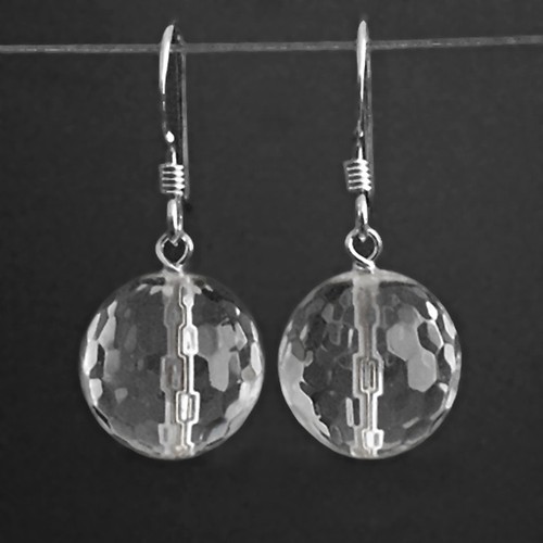 10mm faceted genuine rock - faceted,