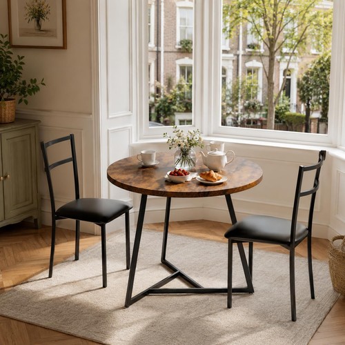 Piece modern round dining - modern,