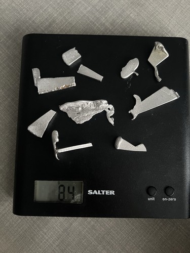 Scrap pewter 84g - scrap,