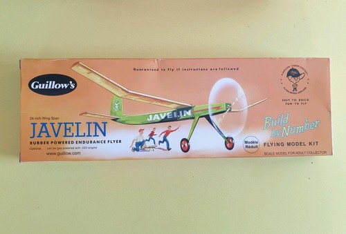Guillow javelin balsa model - guillow,