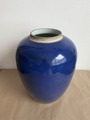 Large antique chinese blue - chinese,