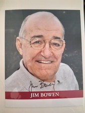 Jim Bowen Signed Photo