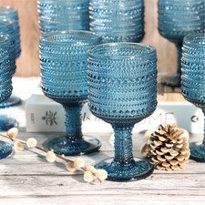 Vintage Style Hobnail Glass