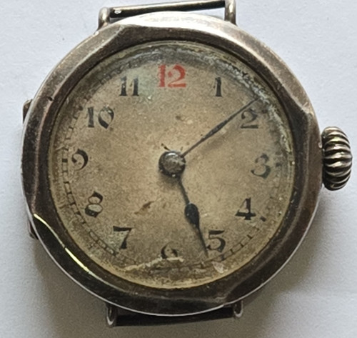 Silver hallmarked antique ww1 - hallmarked,