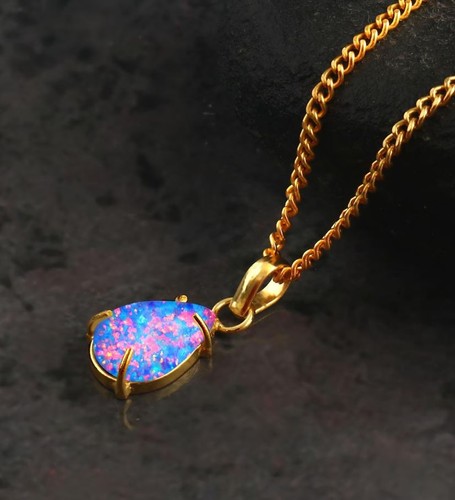 15ct black opal - opal, gemstone