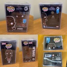 #67 M'Baku - Art Series - Marvel Black Panther NEW Funko POP with Hard Stack