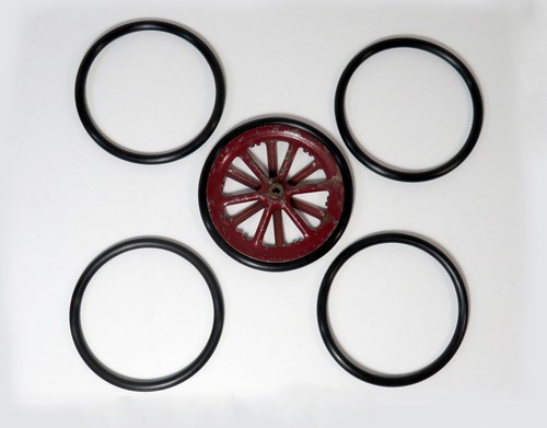 Erector black rubber - p-46,