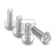 M6 x 20mm Hex Head Bolts 4pcs Flange Screws Pit Mx Monkey Dirt Quad Motor Bike