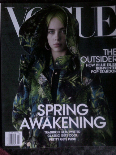 Vogue usa march 2020 billie - usa,