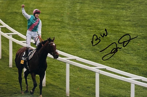 Tom queally hand signed 12x8 - tom,