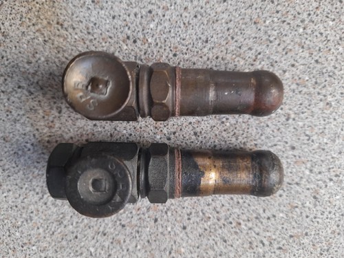 Two ww2 homefront stirrup - ,