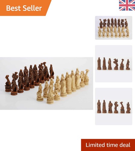 Majestic viking chessmen set - majestic,