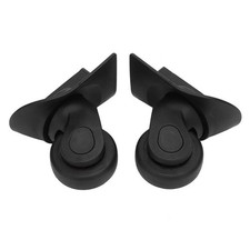 Luggage Swivel Wheels, PVC Caster Wheels, 2pcs Outdoor Mute Double Row Large