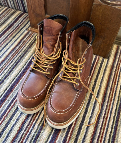 Red wing shoes - wing, brown