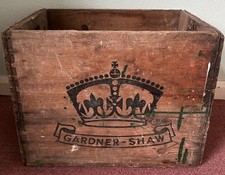 Vintage Gardner-Shaw Crate