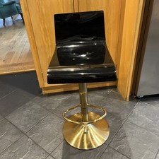 Black Acrylic Bar Stool Chair