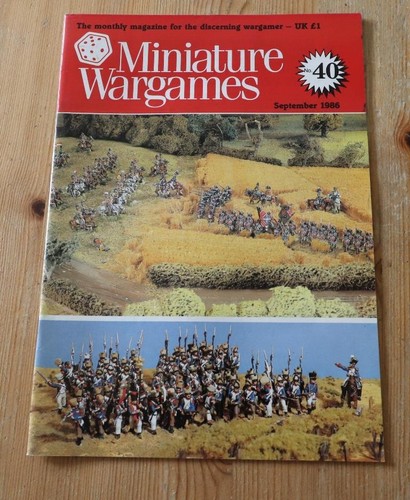 Miniature wargames magazine - wargames,