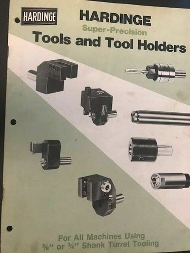 Hardinge super precision - hardinge, tools