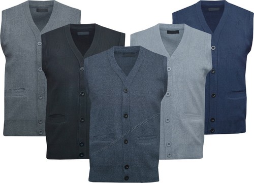Mens neck sleeveless jumper - mens,