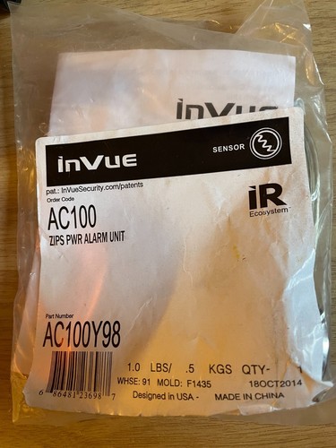 Security tags invue zips pwr - tags,