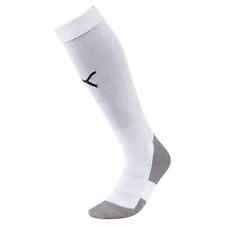 PUMA LIGA CORE FOOTBALL SOCKS KIDS BOYS MENS ALL SIZES SOCCER SOCK WHITE