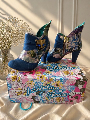 Irregular choice miaow floral - miaow,