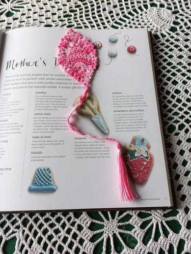 Ajs handmade crochet bookmark - crochet,