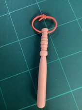 Vintage Action Man Original 1966 Military Police MP Wood Colour Truncheon & Cord