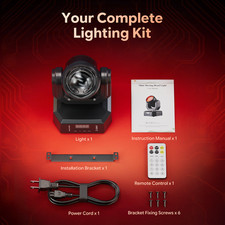 RGBW LED Moving Head 4x10W