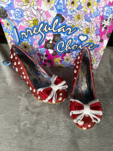 Irregular choice red white - irregular, red/white