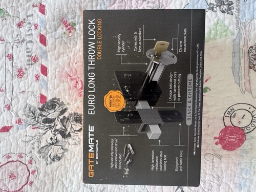 Gatemate long throw gate lock - gatemate,
