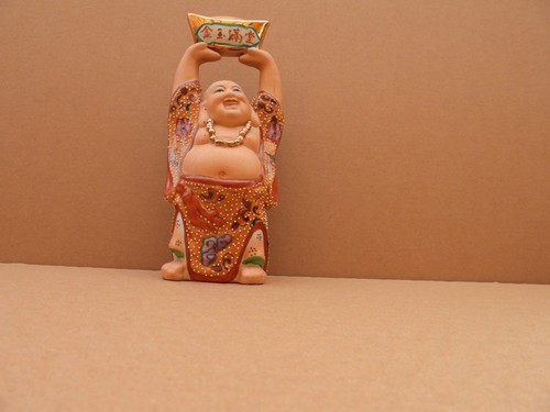 Buddha statue ceramic 21cm - statue-ceramic,