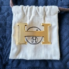 Hermes 32mm Gold Guillochee