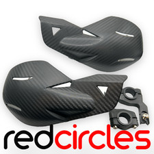 BLACK PIT DIRT BIKE HAND GUARD PROTECTOR HANDGUARDS 22mm 50cc 90cc 110cc 125cc