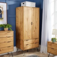 Retro Augusta Solid Wood Waxed