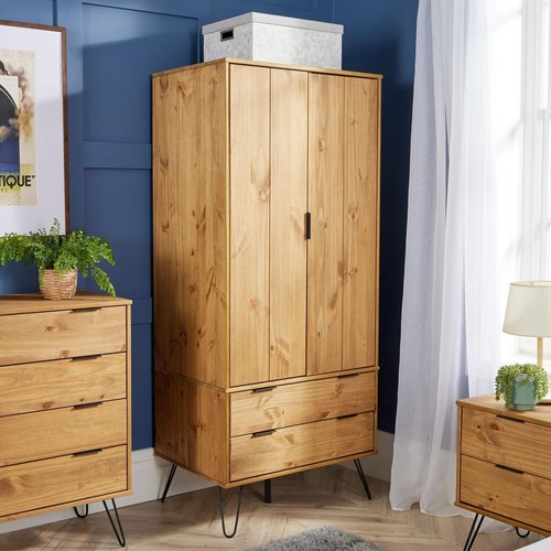 Retro augusta solid - solid, wood