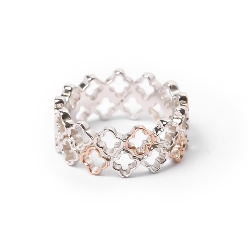Clogau silver tudor court ring - silver,