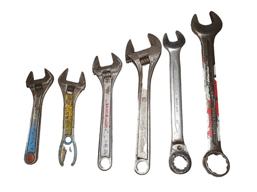 Heavy duty spanners - 6, x