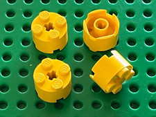 Lego yellow brick round - lego,