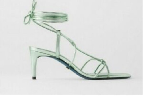 Zara leather metallic - zara,