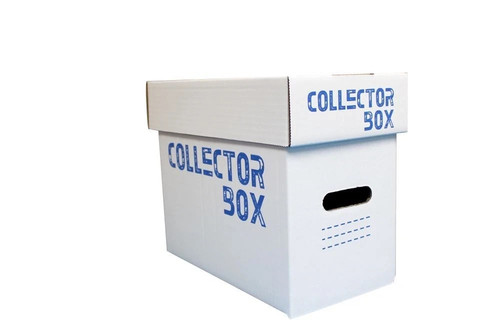 White comic collector storage - collector,