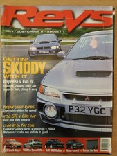 REVS MAGAZINE ISSUE 38 SEPTEMBER 1999 FREE POSTAGE SAXO VTS, GOLF G60, INTEGRALE