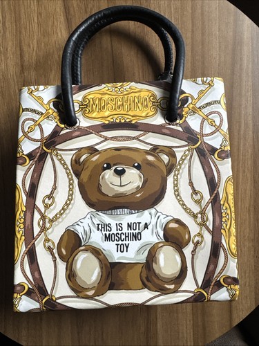 Mochino teddy shopper handbag - mochino,