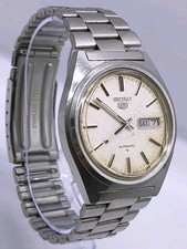 Vtg 1983 seiko - 5, day