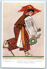 Poland Postcard Painting by