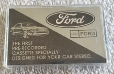 VINTAGE First Ford Audio System Demonstration Tape 80's Cassette Tape VG