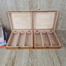 Vintage Wooden Slide Storage