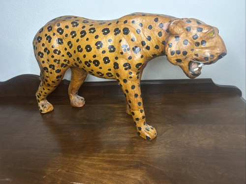 Vintage cheetah jaguar - cheetah/jaguar, leather