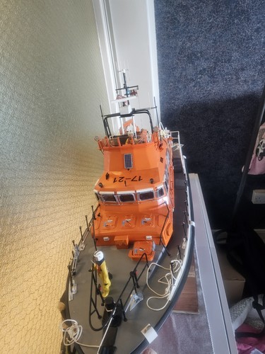 Rnli model lifeboat - model,