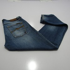 Nudie Jeans Co. Mens Slim Fit Straight Leg Blue W  30 L 34 REF (M17187